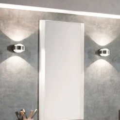 Wandlamp Puk Wall, G9, chroom