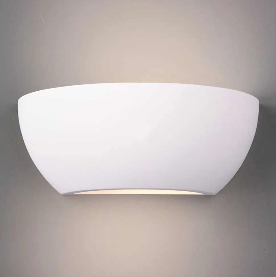 Wandlamp Roma van gips