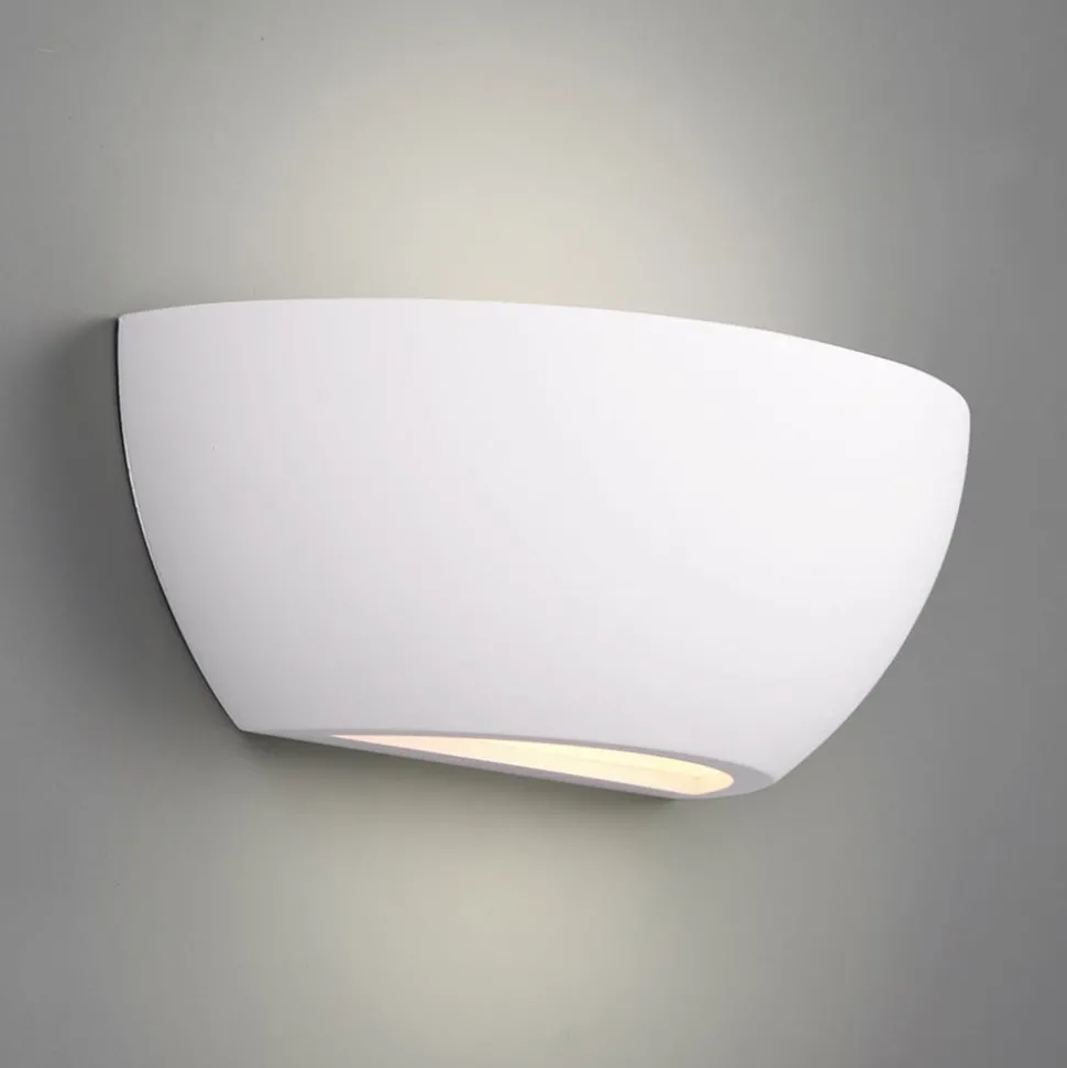 Wandlamp Roma van gips