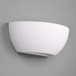 Wandlamp Roma van gips