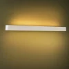 Wandlamp Soft, breedte 90 cm, wit, aluminium, G13