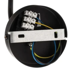 Wandlamp Soho, cilindrisch, groen/goud