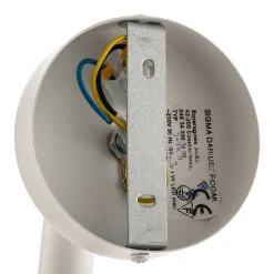 Wandlamp Sopel hoogte 15 cm, wit