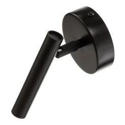 Wandlamp Sopel hoogte 15 cm, zwart