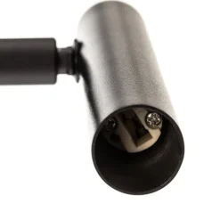 Wandlamp Sopel hoogte 15 cm, zwart