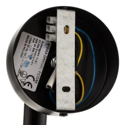 Wandlamp Sopel hoogte 15 cm, zwart