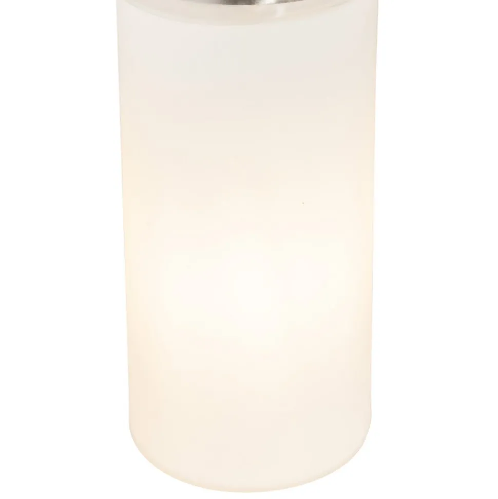 Wandlamp Space, nikkel, 2-lamps, IP44