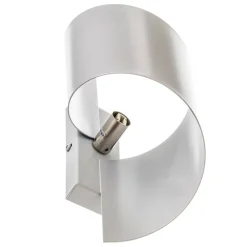 Wandlamp Spiner wit, hoogte 30 cm, staal