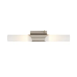 Wandlamp Splash, 2-lamps, mat nikkel