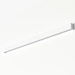 Wandlamp Straight L, 122 cm, wit