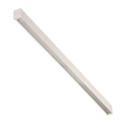 Wandlamp Straight L, 122 cm, wit