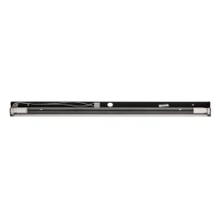Wandlamp Straight L, 122 cm, zwart