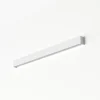 Wandlamp Straight M, 92 cm, wit
