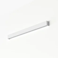 Wandlamp Straight M, 92 cm, wit