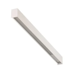 Wandlamp Straight M, 92 cm, wit