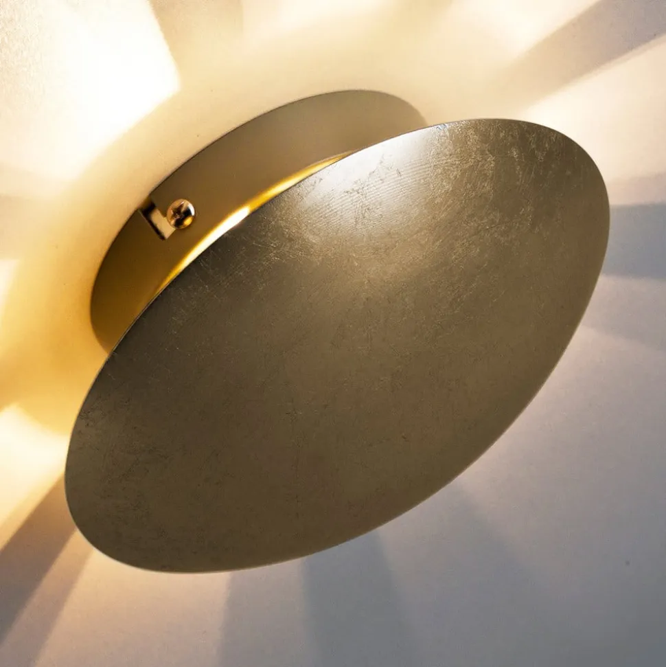 Wandlamp Sunset goud antiek