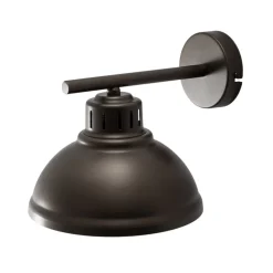 Wandlamp Sven, titanium-goudkleurig, Ø 21 cm, staal