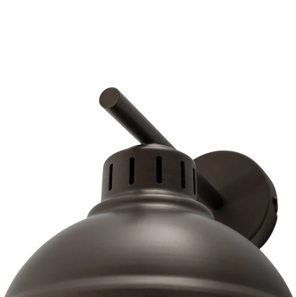 Wandlamp Sven, titanium-goudkleurig, Ø 21 cm, staal