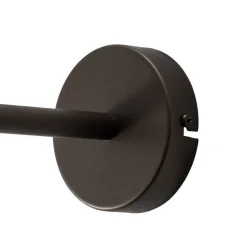 Wandlamp Sven, titanium-goudkleurig, Ø 21 cm, staal