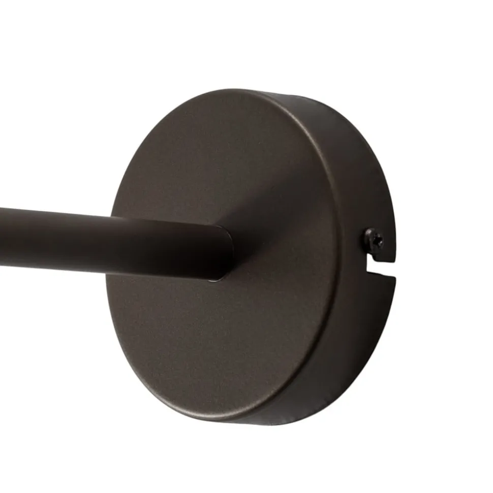 Wandlamp Sven, titanium-goudkleurig, Ø 21 cm, staal