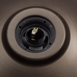 Wandlamp Sven, titanium-goudkleurig, Ø 21 cm, staal