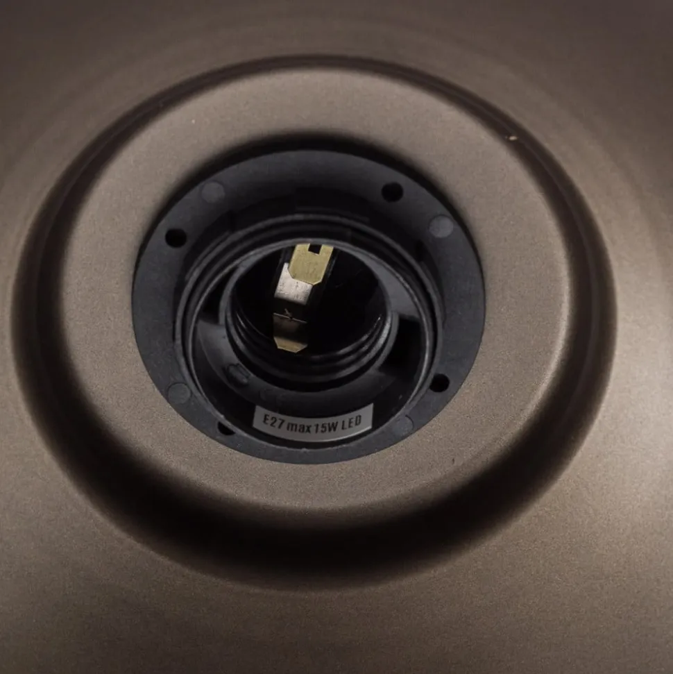 Wandlamp Sven, titanium-goudkleurig, Ø 21 cm, staal