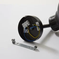 Wandlamp Sven, zwart, metaal, 1-lamp