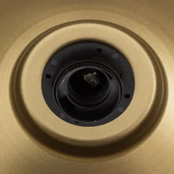 Wandlamp Sven, zwart-goudkleurig, Ø 21 cm, staal