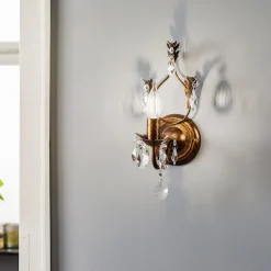 Wandlamp Teresa als luster, 1-lamp