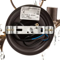 Wandlamp Teresa als luster, 2-lamps