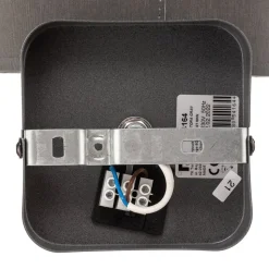 Wandlamp Tora, 1-lamp, grijs