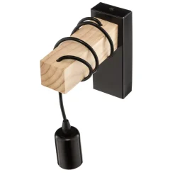 Wandlamp Townshend met houten element