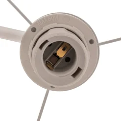 Wandlamp Unicorn, wit, met eenhoornmotief