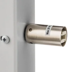 Wandlamp Vero van wit gelakt staal