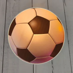 Wandlamp Voetbal met schakelaar en stekker