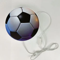 Wandlamp Voetbal met schakelaar en stekker