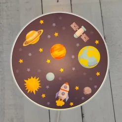 Wandlamp Weltall met stekker