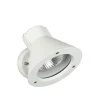 Wandspot 643 W, wit, IP54, E27, aluminium, draaibaar