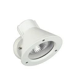 Wandspot 643 W, wit, IP54, E27, aluminium, draaibaar