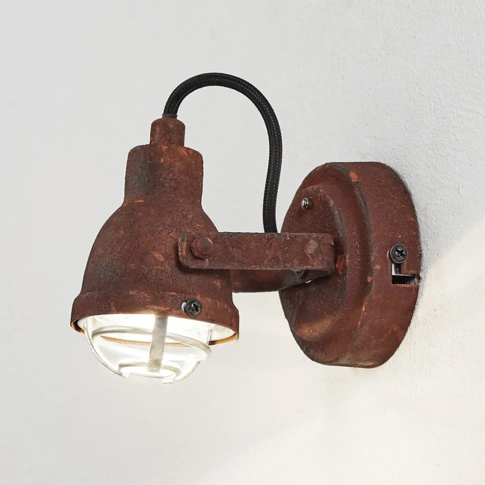 Wandspot Bente roest