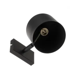 Wandspot Bot, zwart, beweegbaar