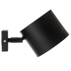 Wandspot Bot, zwart, beweegbaar