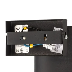 Wandspot Bot, zwart, beweegbaar