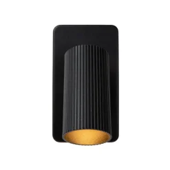 Wandspot Clubs, 1-lamp, zwart