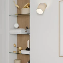 Wandspot Corralee, grijs, 1-lamp