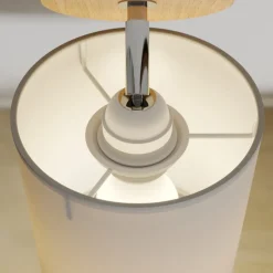 Wandspot Corralee, grijs, 1-lamp