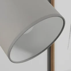 Wandspot Corralee, grijs, 1-lamp