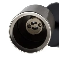 Wandspot Demia, zwart/nikkelkleurig, 10 cm breed, GU10