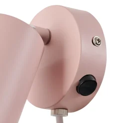 Wandspot Explore met kabel en stekker, GU10, rosé