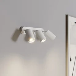 Wandspot Eye Spot 3-lamps, wit